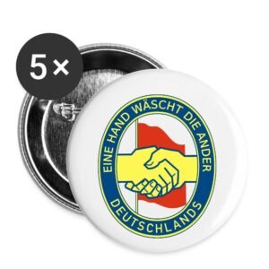 Eine Hand wäscht die andere!